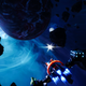 Space is all sorts of peaceful when you aren’t being shot at.